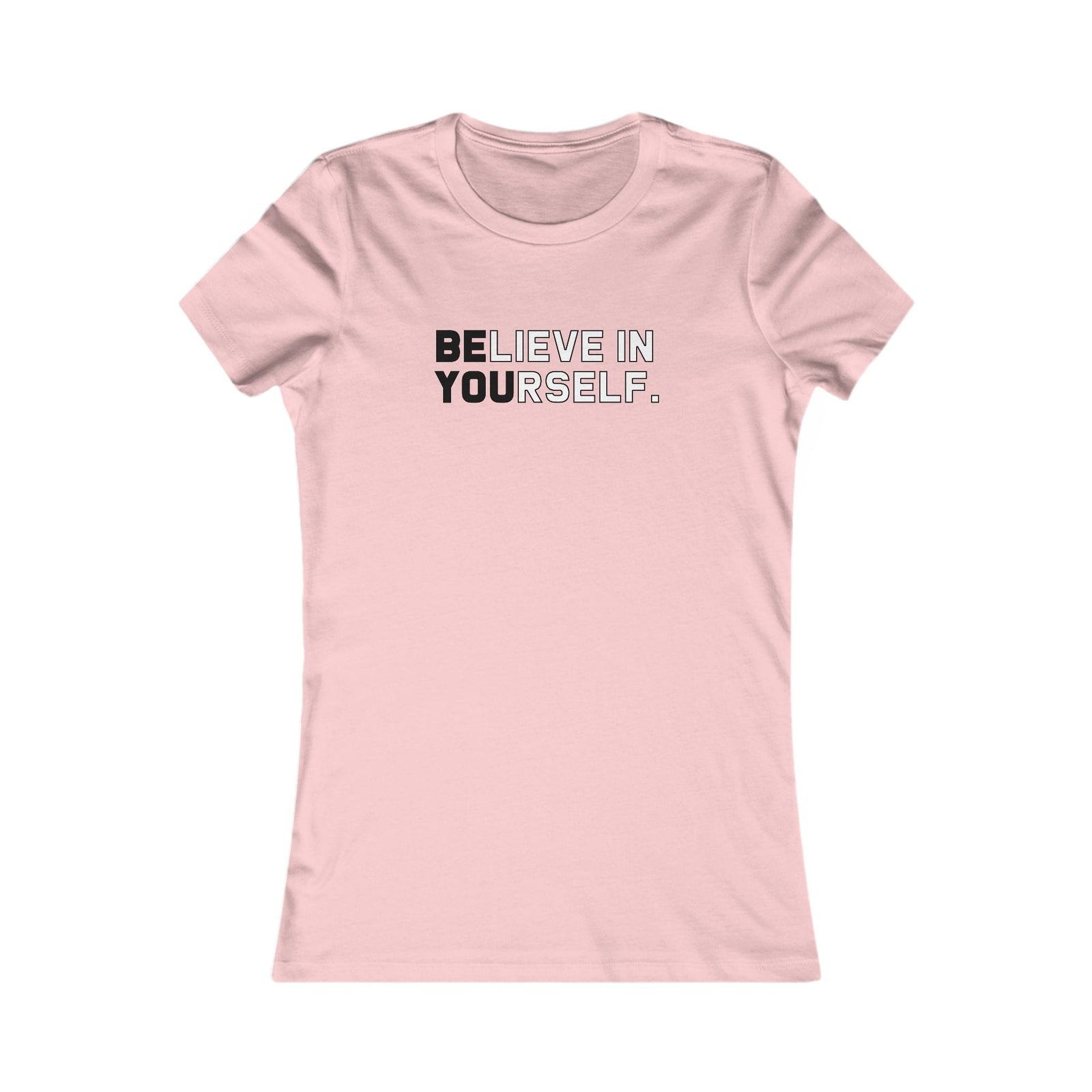 Believe In Yourself women's t-shirt - Zenfull Heart self love and healing affirmation apparel
