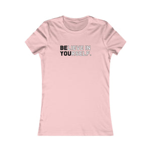 Believe In Yourself women's t-shirt - Zenfull Heart self love and healing affirmation apparel