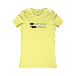 Believe In Yourself women's t-shirt - Zenfull Heart self love and healing affirmation apparel