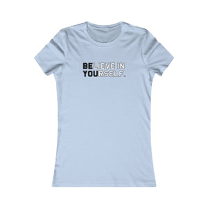 Believe In Yourself women's t-shirt - Zenfull Heart self love and healing affirmation apparel