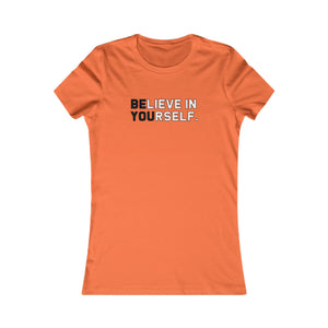 Believe In Yourself women's t-shirt - Zenfull Heart self love and healing affirmation apparel