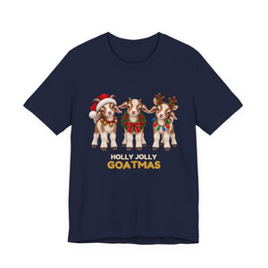 Holly Jolly Goatmas | Deluxe Tee