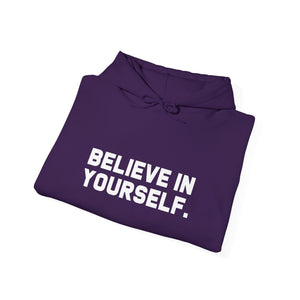 Believe In Yourself hoodie - Zenfull Heart self love and healing affirmation apparel