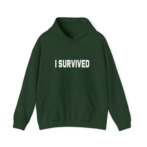 I Survived hoodie - Zenfull Heart self love and healing affirmation apparel