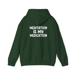 Highly Meditated hoodie - Zenfull Heart self love and healing affirmation apparel