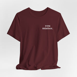 To The Person Behind Me | Deluxe Tee