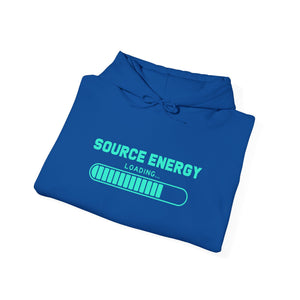 Source Energy Loading... hoodie - Zenfull Heart self love and healing affirmation apparel