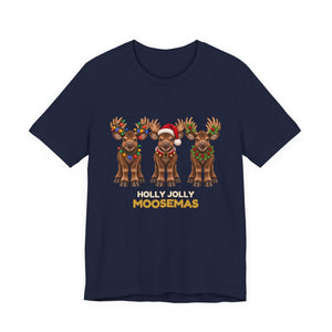 Holly Jolly Moosemas | Deluxe Tee