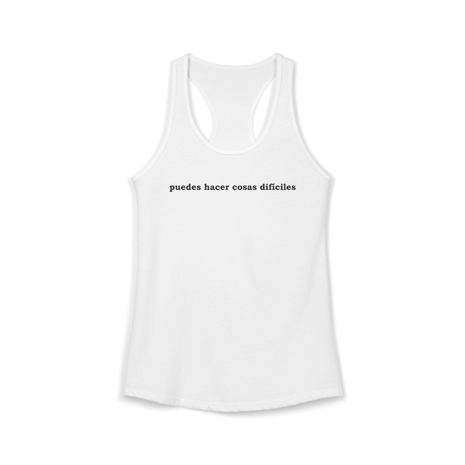 Puedes Hacer Cosas Difíciles | Racerback Tank