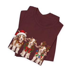 Holly Jolly Goatmas | Deluxe Tee