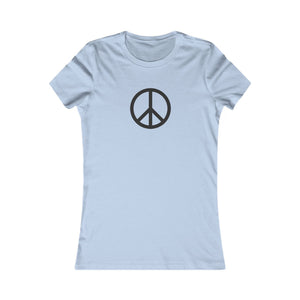 Classic Peace Sign | Light Colours | Women's Tee