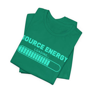 Source Energy Loading... t-shirt - Zenfull Heart self love and healing affirmation apparel