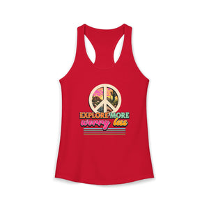 Explore More Worry Less | Racerback Tank