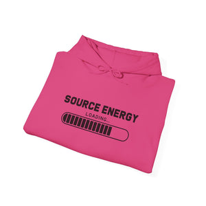 Source Energy Loading... hoodie - Zenfull Heart self love and healing affirmation apparel