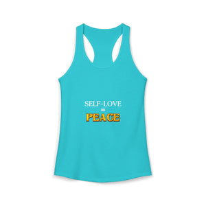 Self-Love = Peace | Racerback Tank