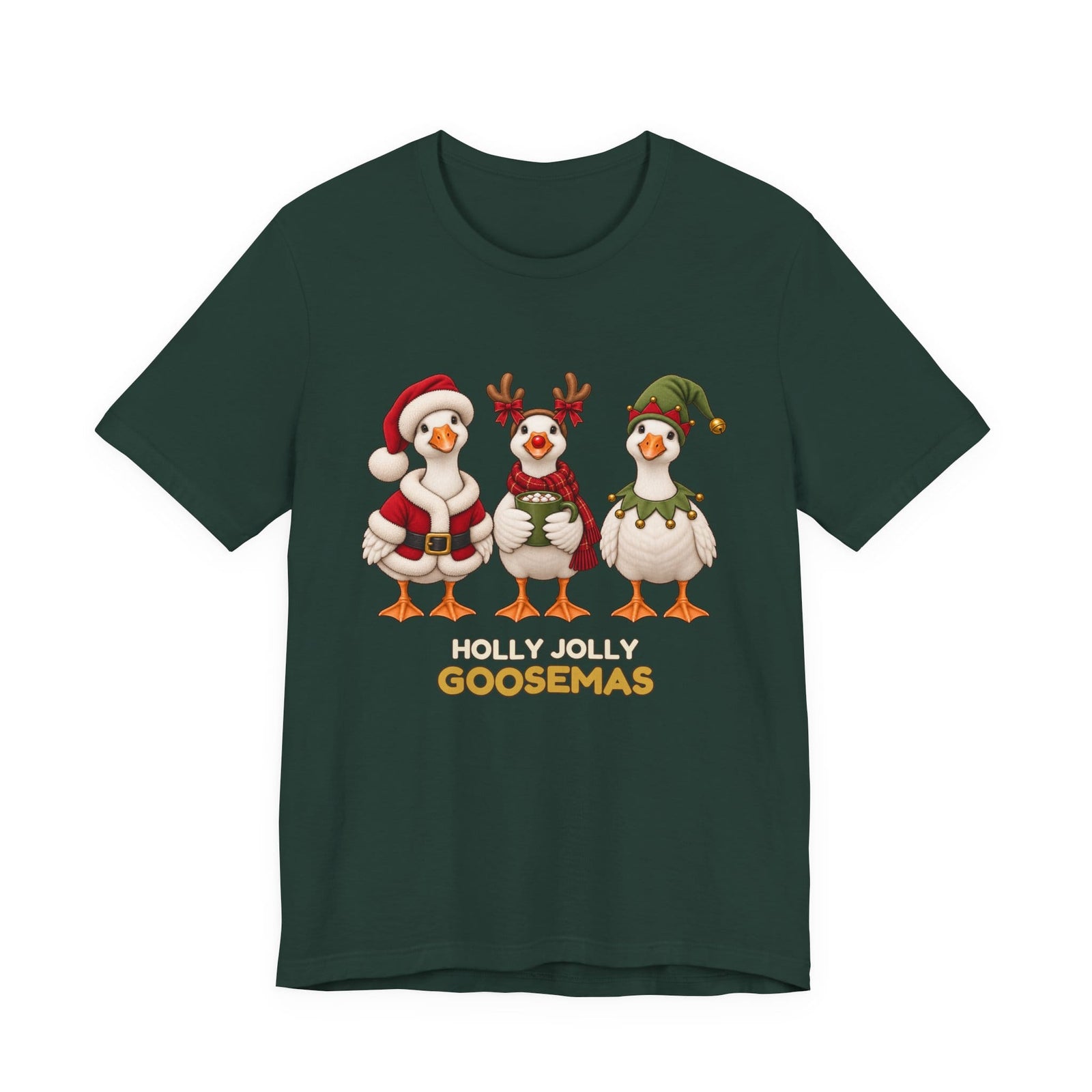Holly Jolly Goosemas | Deluxe Tee