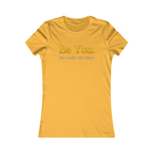 Be You The World Will Adjust women's t-shirt - Zenfull Heart self love and healing affirmation apparel