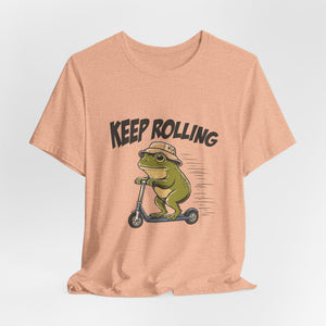 Keep Rolling | Frog | Deluxe Tee