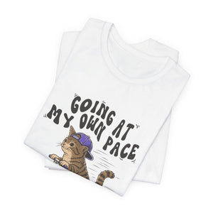 Going At My Own Pace | Cat | Deluxe Tee