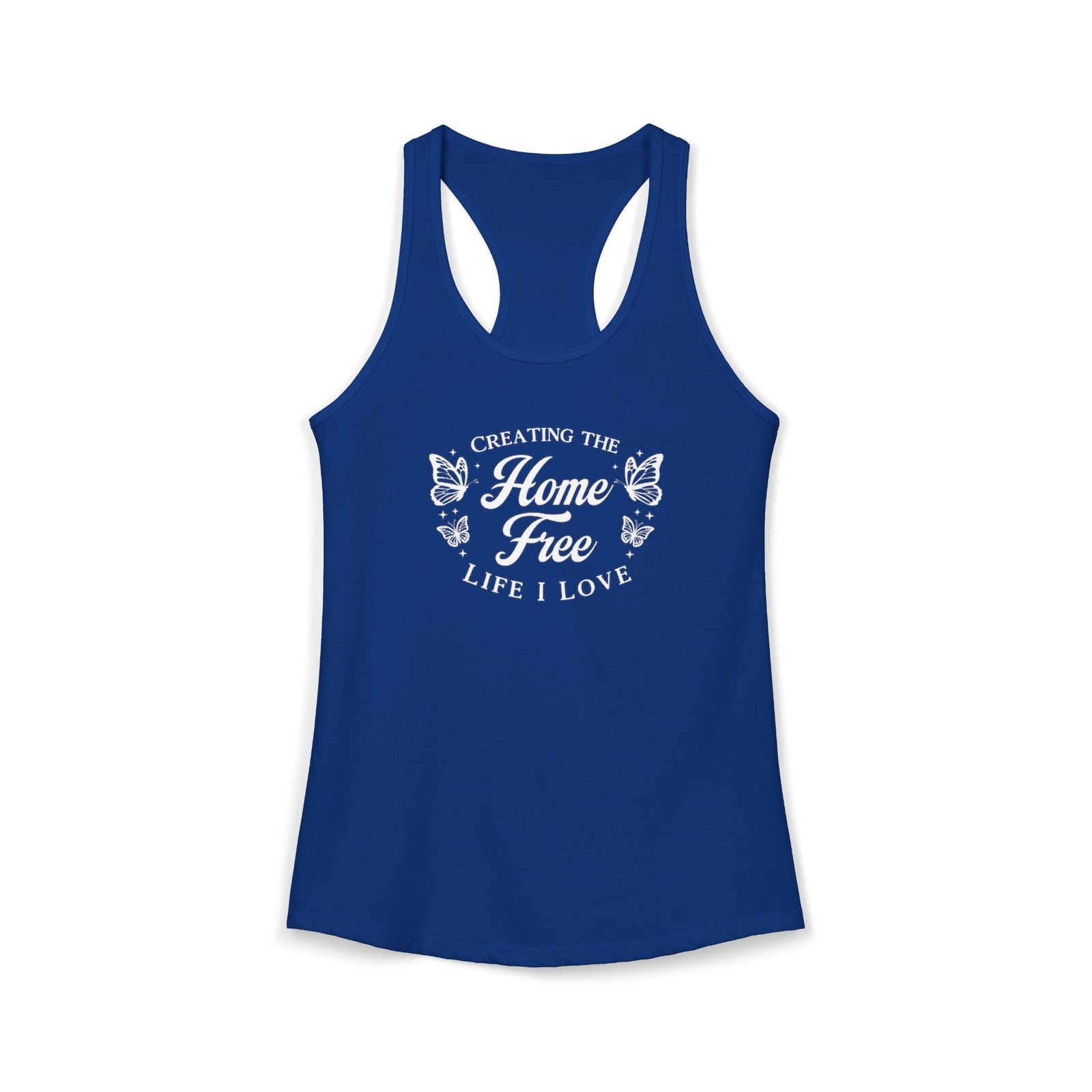 Home Free tank top - Zenfull Heart self love and healing affirmation apparel