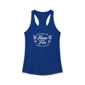 Home Free tank top - Zenfull Heart self love and healing affirmation apparel