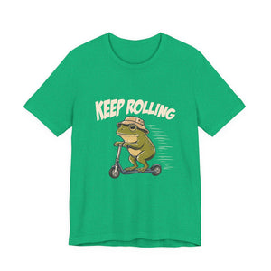 Keep Rolling | Frog | Deluxe Tee