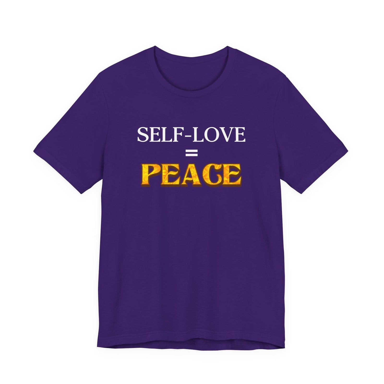 Self-Love = Peace t-shirt - Zenfull Heart self love and healing affirmation apparel