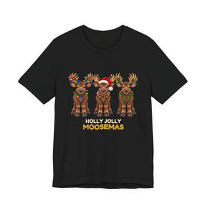 Holly Jolly Moosemas | Deluxe Tee