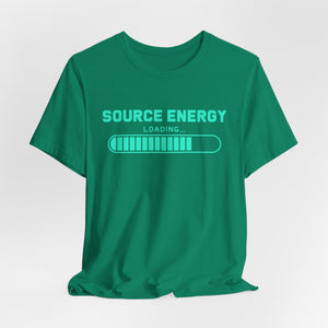 Source Energy Loading... t-shirt - Zenfull Heart self love and healing affirmation apparel
