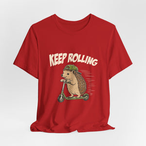 Keep Rolling | Hedgehog | Deluxe Tee