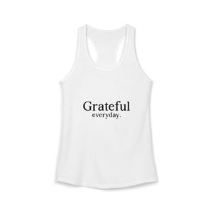 Grateful Everyday | Racerback Tank