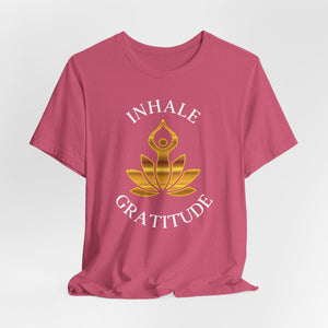 INHALE GRATITUDE | Deluxe Tee