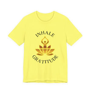 Inhale Gratitude | Deluxe Tee