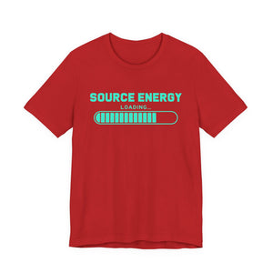 Source Energy Loading... t-shirt - Zenfull Heart self love and healing affirmation apparel