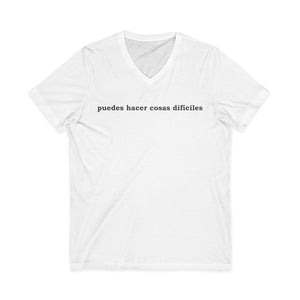 Puedes Hacer Cosas Difíciles | V-Neck