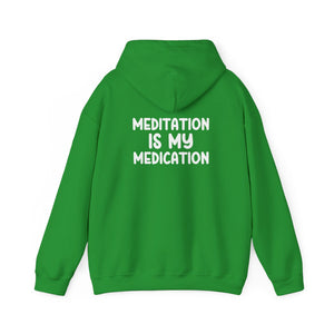 Highly Meditated hoodie - Zenfull Heart self love and healing affirmation apparel