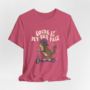 Going At My Own Pace | Cat | Deluxe Tee