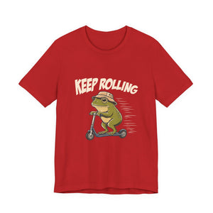 Keep Rolling | Frog | Deluxe Tee