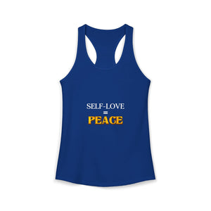 Self-Love = Peace | Racerback Tank