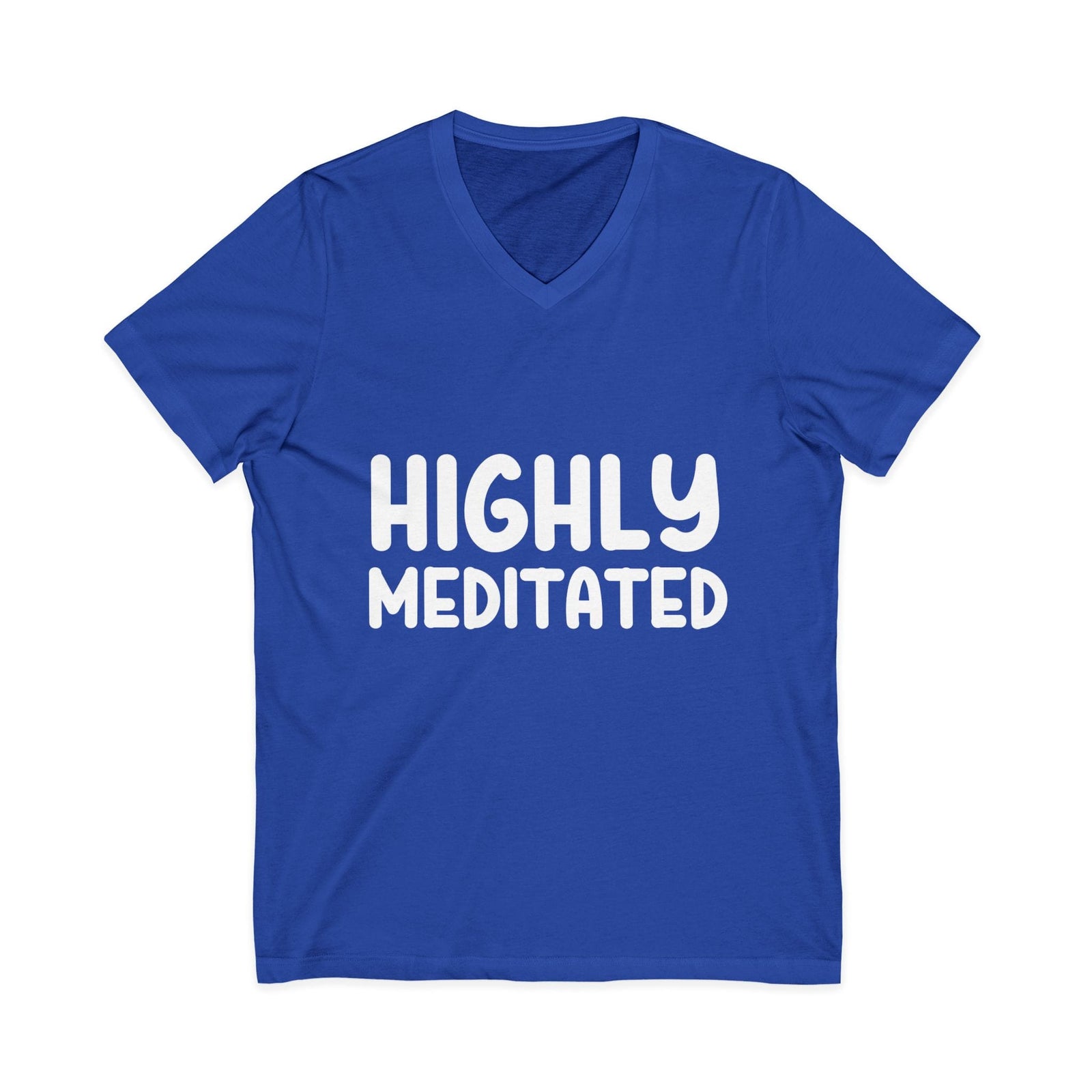 Highly Meditated | V-Neck Tee