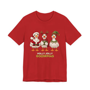 Holly Jolly Goosemas | Deluxe Tee