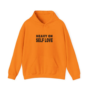 Heavy On Self Love hoodie - Zenfull Heart self love and healing affirmation apparel
