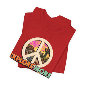 Explore More Worry Less t-shirt - Zenfull Heart self love and healing affirmation apparel
