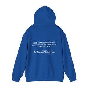 You Are Enough | Dear Person Behind Me hoodie - Zenfull Heart self love and healing affirmation apparel