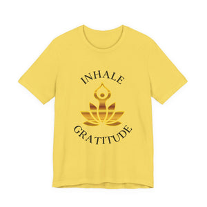 Inhale Gratitude | Deluxe Tee