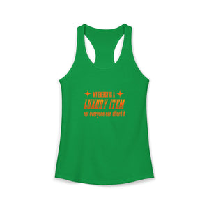 My Energy Is A Luxury Item tank top - Zenfull Heart self love and healing affirmation apparel