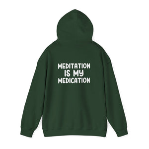 Highly Meditated hoodie - Zenfull Heart self love and healing affirmation apparel