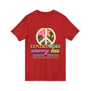 Explore More Worry Less | V-Neck