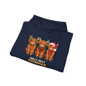 Holly Jolly Cowmas | Hoodie