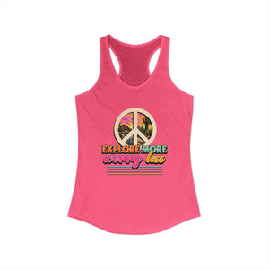 Explore More Worry Less | Racerback Tank